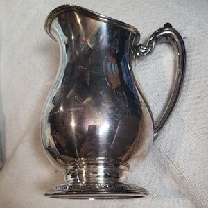 Elegant Silver Pitcher